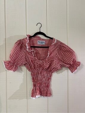 Vintage By Johannah Milkmaid Top